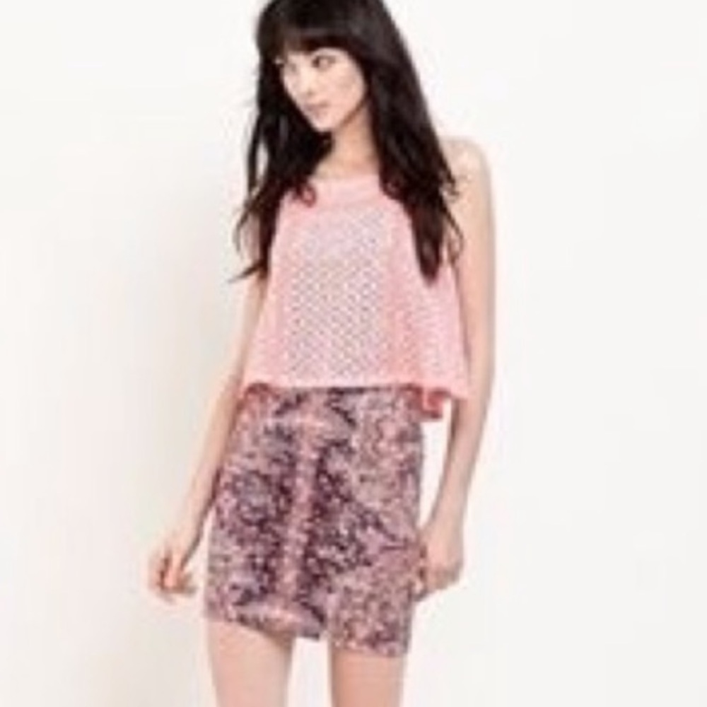 Free People Mesh Knit Tank